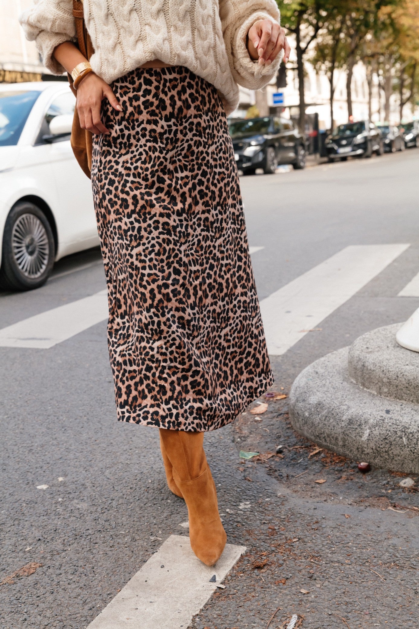 JULIANA JAGGER PRINT SKIRT