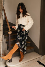 FALDA JUSTE ESTAMPADO ONDINE