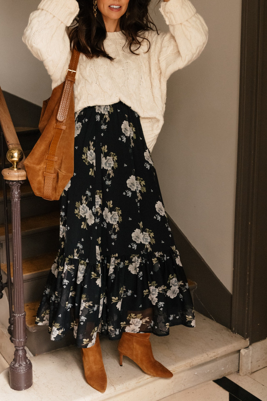 FALDA JUSTE ESTAMPADO ONDINE