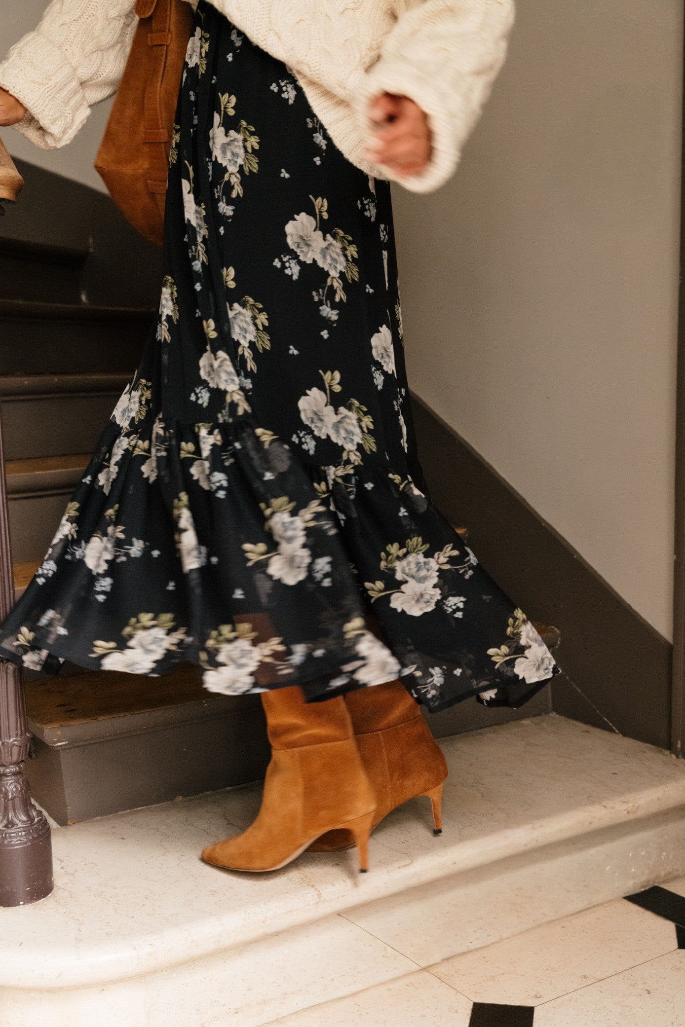 FALDA JUSTE ESTAMPADO ONDINE