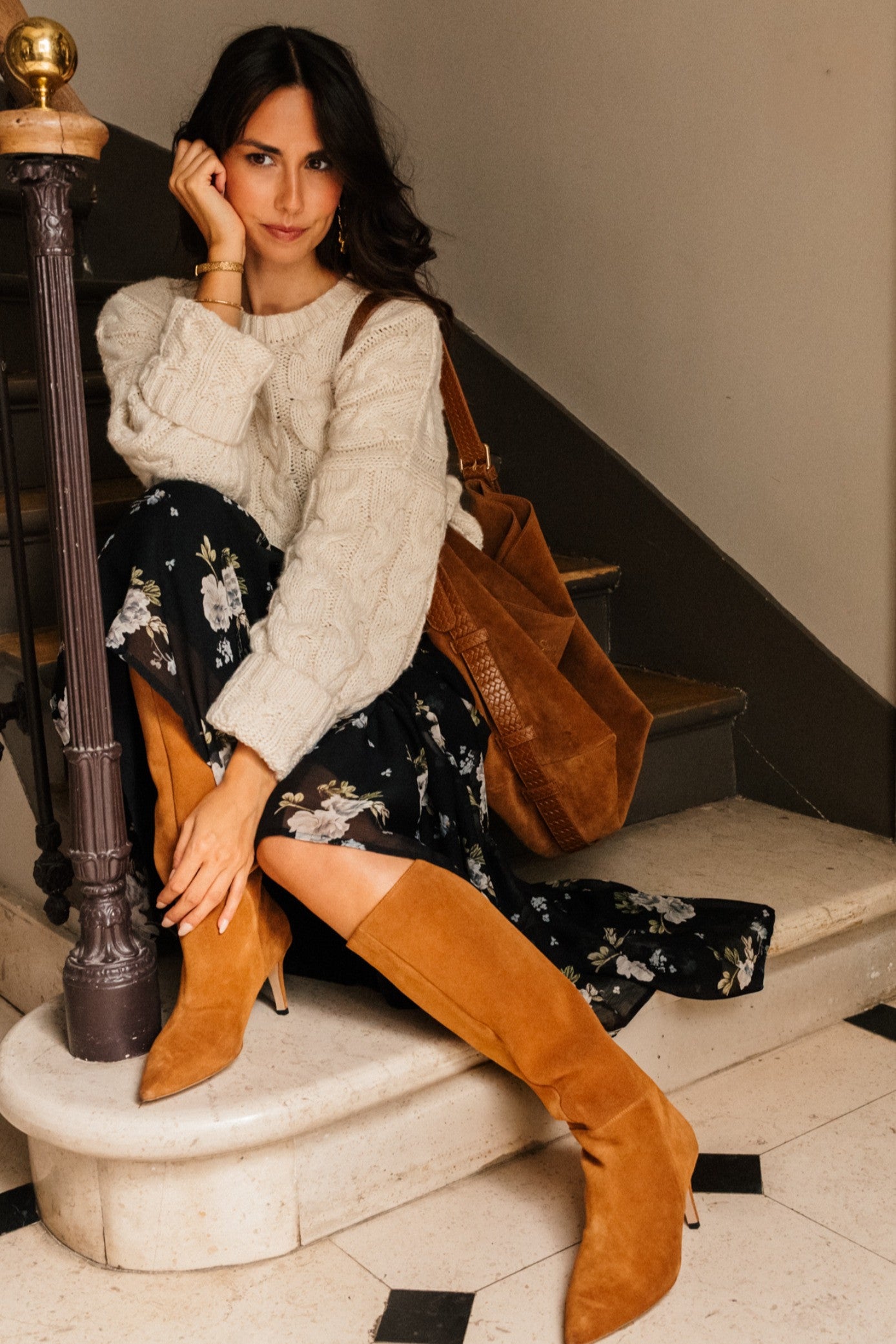 FALDA JUSTE ESTAMPADO ONDINE