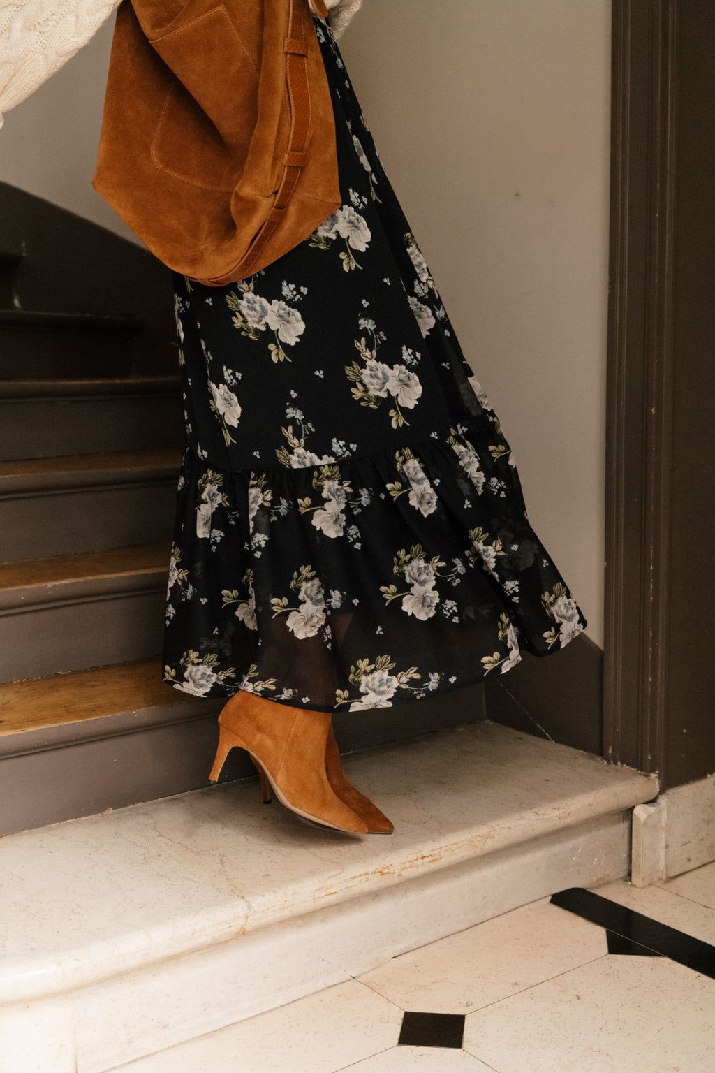 FALDA JUSTE ESTAMPADO ONDINE
