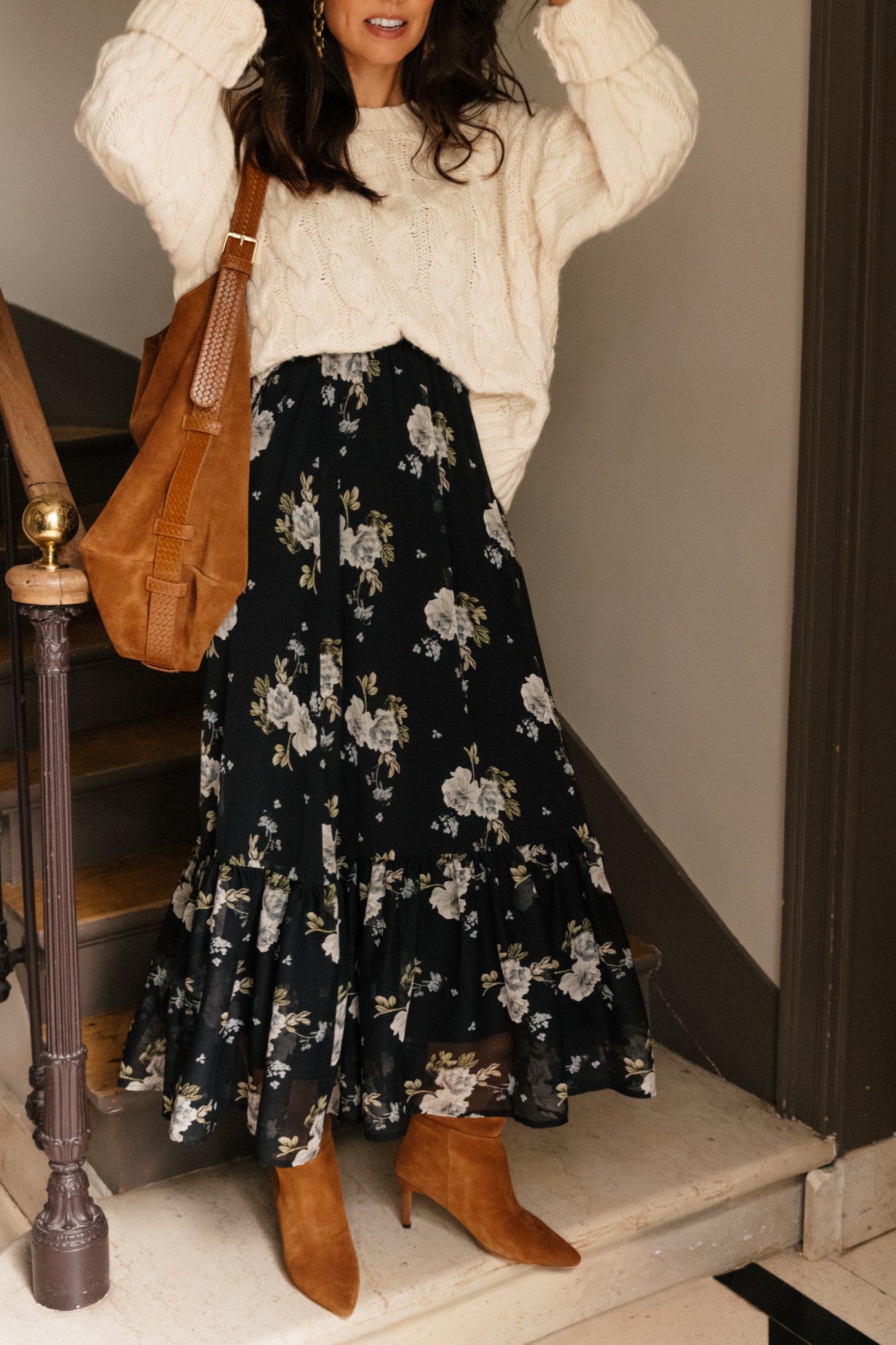 FALDA JUSTE ESTAMPADO ONDINE