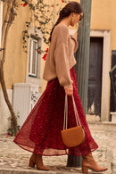 JUPE LOUANE MASSIMA ROUGE