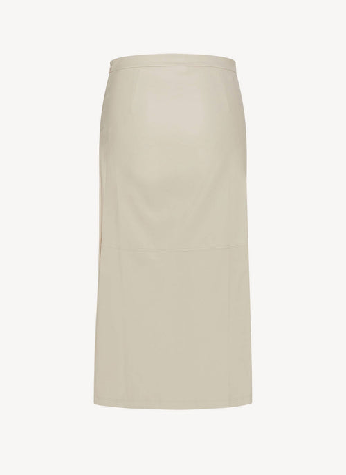 Max Mara - Jupe Midi Facella - Leisure - White - Femme