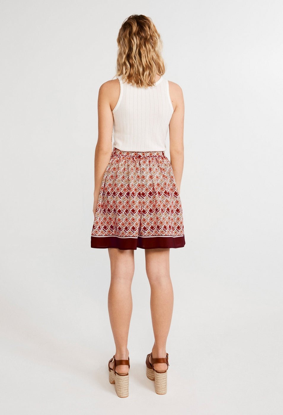 Claudie Pierlot - Jupe C&T - Sagittaire - Print Fonce