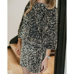 Jenner Skirt - Silver Sequin