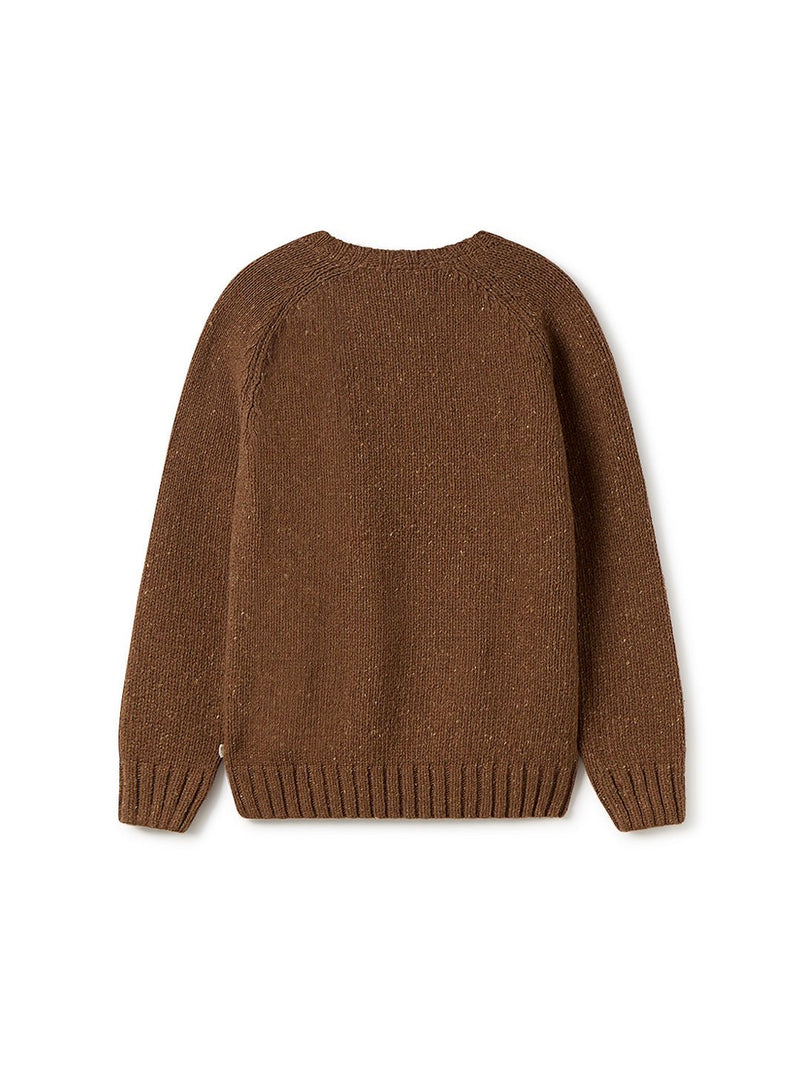 Maille Jurmo - Marron Bois - Homme