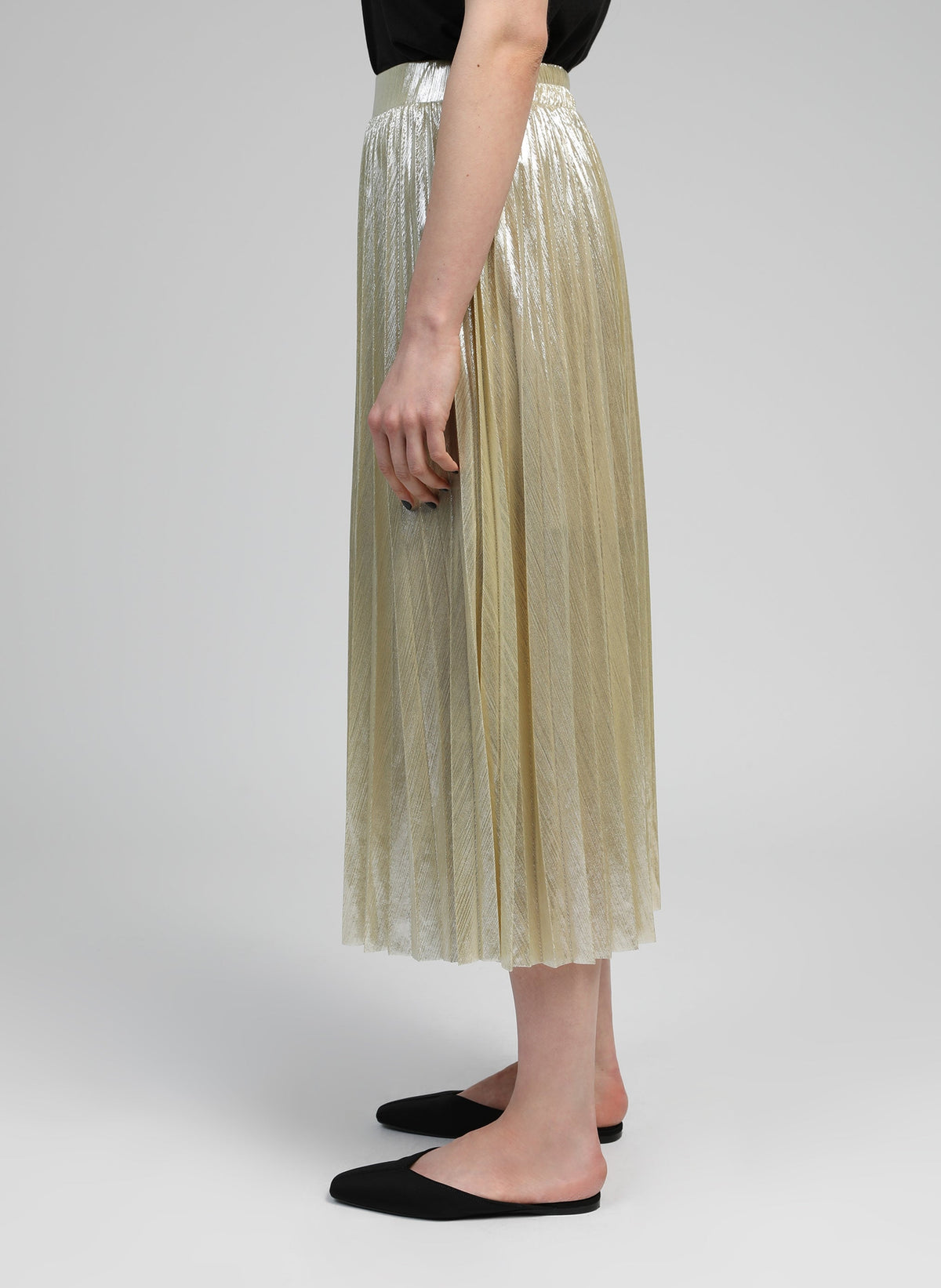 Jupe Midi Justinna Blanc