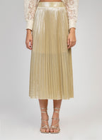 Jupe Midi Justinna Or