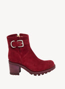 Free Lance - Bottines Justy - Bordeaux - Femme