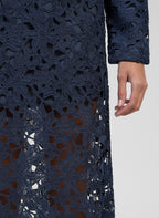 Jupe Midi Juvy Marine