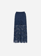 Jupe Midi Juvy Marine