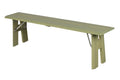 Avenue - Outdoor Bench - Pine Wood - Sage Green/Green