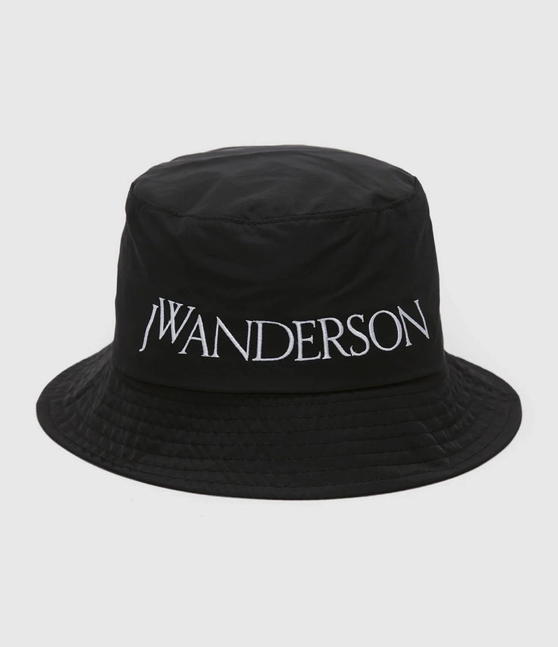 Jw Anderson - Bob Logo Bucket Black - Femme