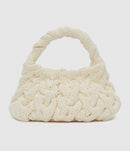 Jw Anderson - Sac Cable Knit Off White - Femme