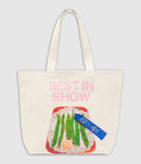 Jw Anderson - Totebag Canvas Best In Show Natural - Femme