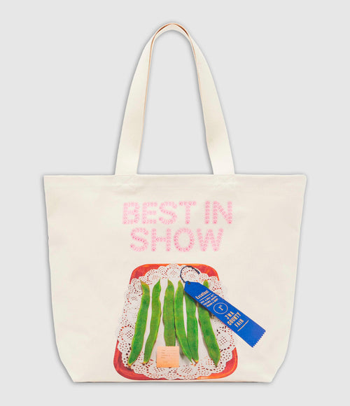 Jw Anderson - Totebag Canvas Best In Show Natural - Femme