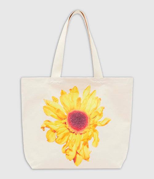 Jw Anderson - Totebag Canvas Tournesol Natural - Femme