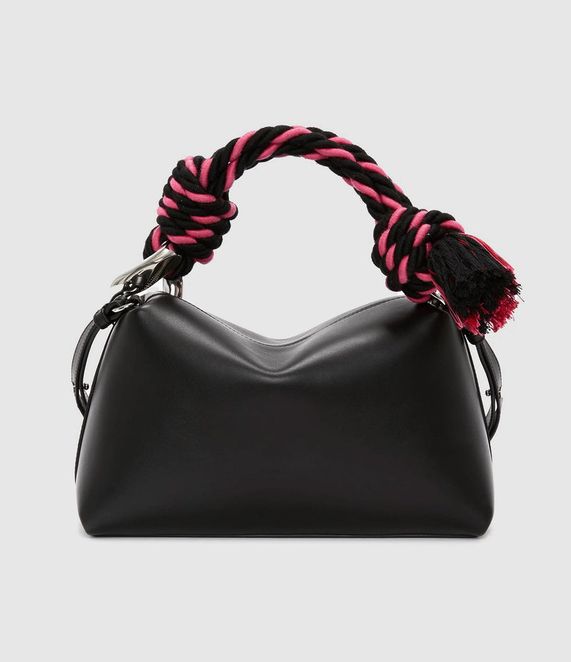 Jw Anderson - Sac The Jwa Corner Cuir Noir - Femme