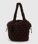 Jw Anderson - Cabas Blanket Shopper Xl Dark Brown - Femme