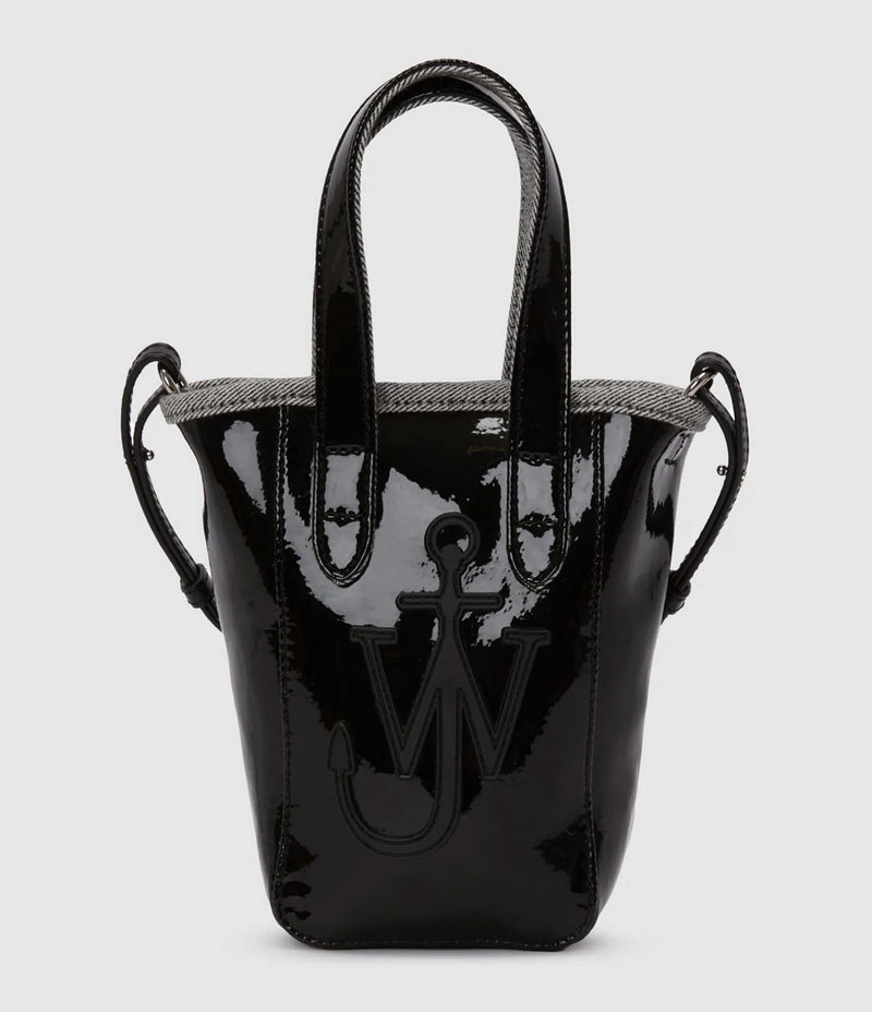 Jw Anderson - Totebag Mini Belt Black - Femme