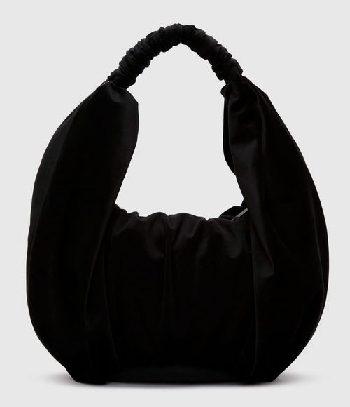 Jw Anderson - Sac Ruffle Shoppe Black - Femme