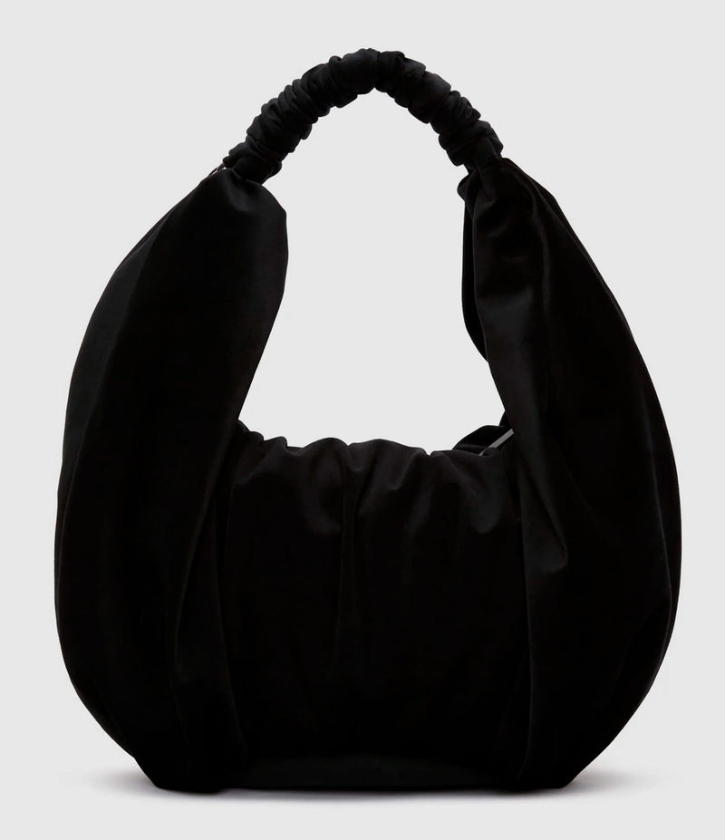 Jw Anderson - Sac Ruffle Shoppe Black - Femme