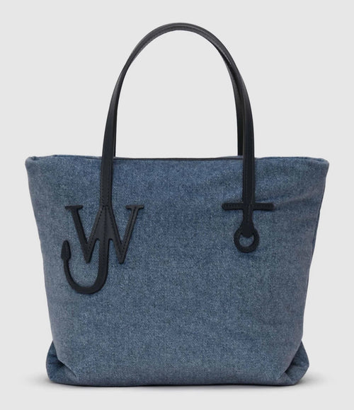Jw Anderson - Totebag Small Puffy Anchor Blue - Femme