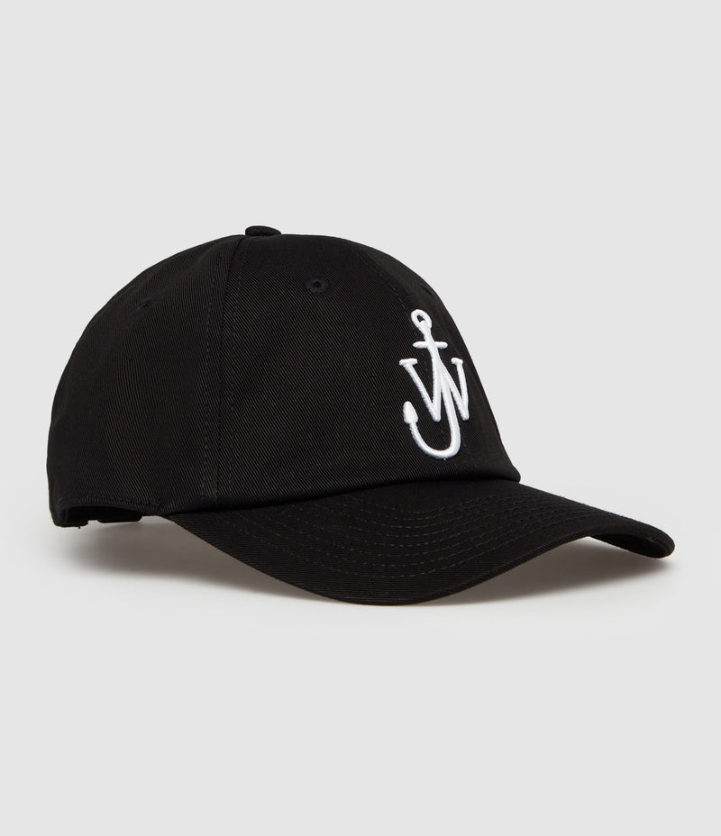 Jw Anderson - Casquette Baseball Coton Noire - Femme