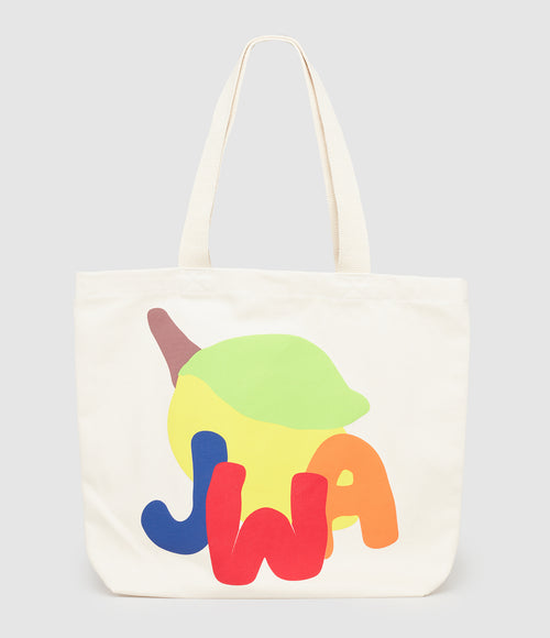 Jw Anderson - Totebag Canvas Beige Capsule Clay - Femme