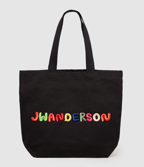Jw Anderson - Totebag Canvas Noir Capsule Clay - Femme