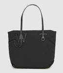 Jw Anderson - Totebag Small Puffy Anchor Black - Femme