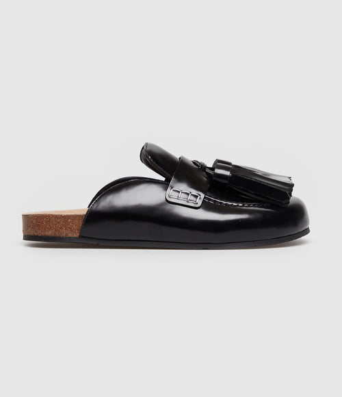 Jw Anderson - Mules Tassel Black - Femme