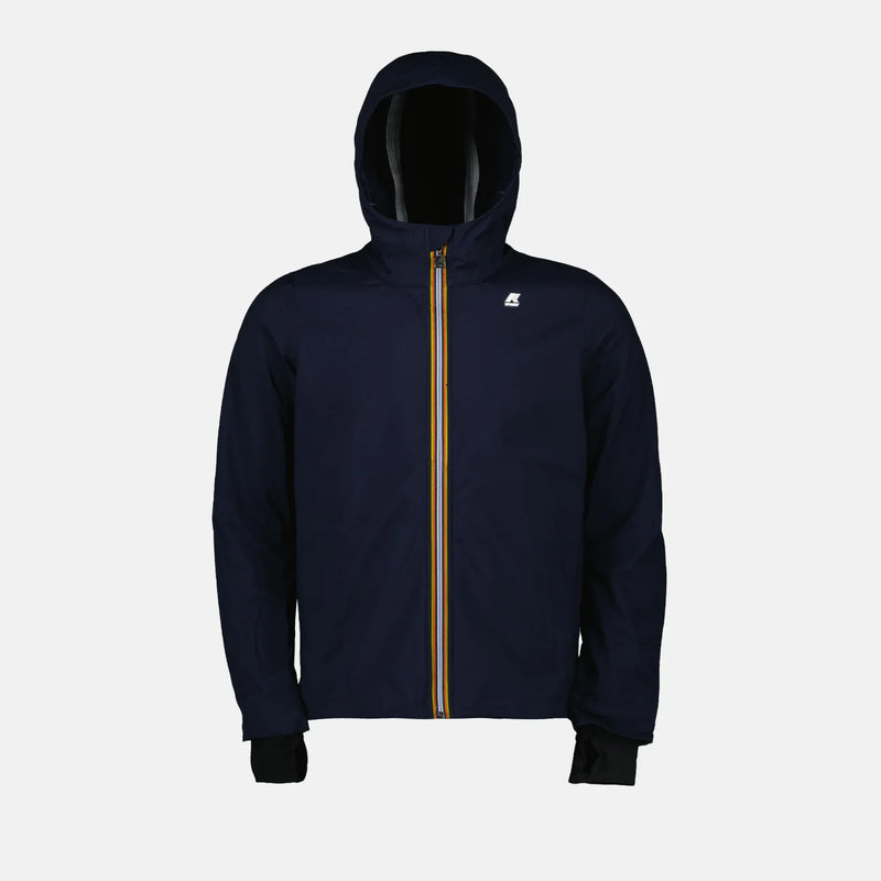 Jacko Bonded Jacket - Blue - Mixed