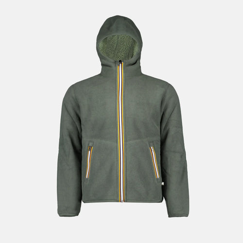 Kway - Veste Jacques Sherpa Réversible - Vert - Homme