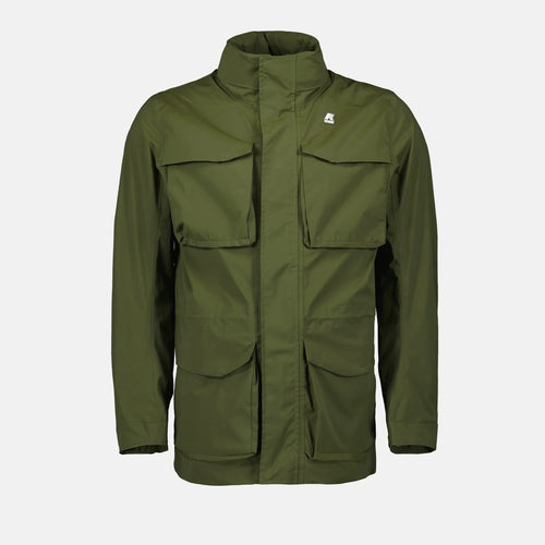 Kway - Parka Manphy Stretch Nylon - Vert - Homme