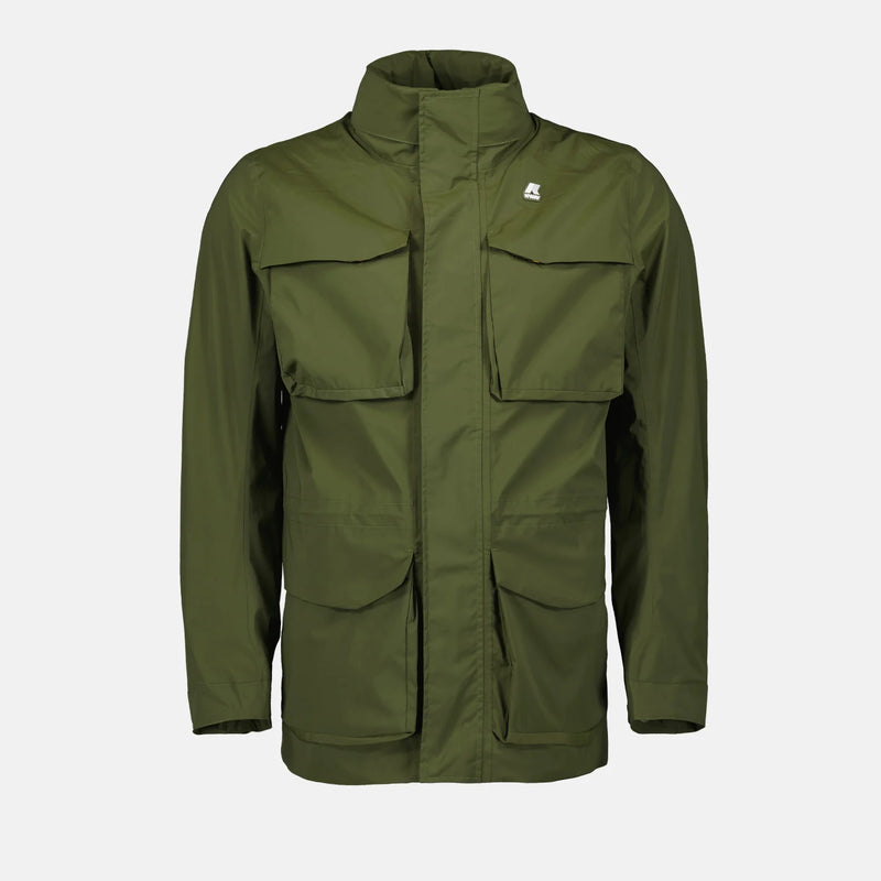 Kway - Parka Manphy Stretch Nylon - Vert - Homme