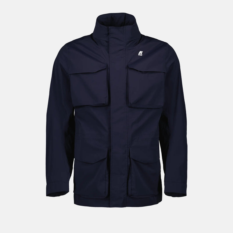 Kway - Parka Manphy Stretch Nylon - Bleu - Homme