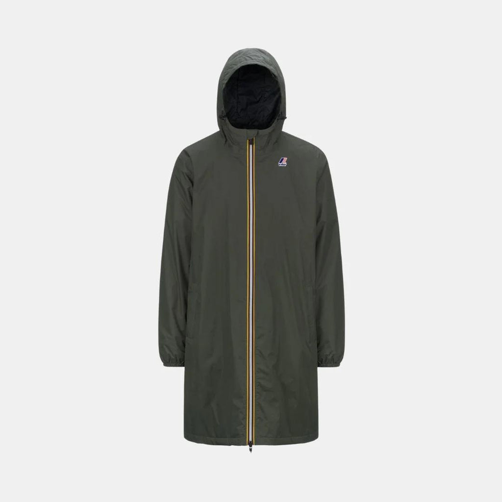 Jacket K-Way Le Vrai 3.0 Eiffel Warm Green Blackish - Verde - Unisex