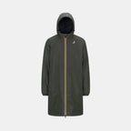 Jacket K-Way Le Vrai 3.0 Eiffel Warm Green Blackish - Verde - Unisex