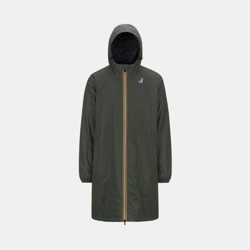 K-Way Le Vrai 3.0 Eiffel Warm Green Blackish Jacket - Green - Unisex