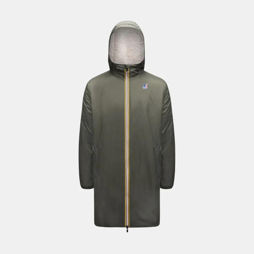 K-Way Rain Le Vrai 3.0 Eiffel Orsetto Green Blackish Jacket - Green - Unisex