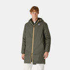 Chaqueta K-Way Rain Le Vrai 3.0 Eiffel Orsetto Green Blackish - Verde - Unisex