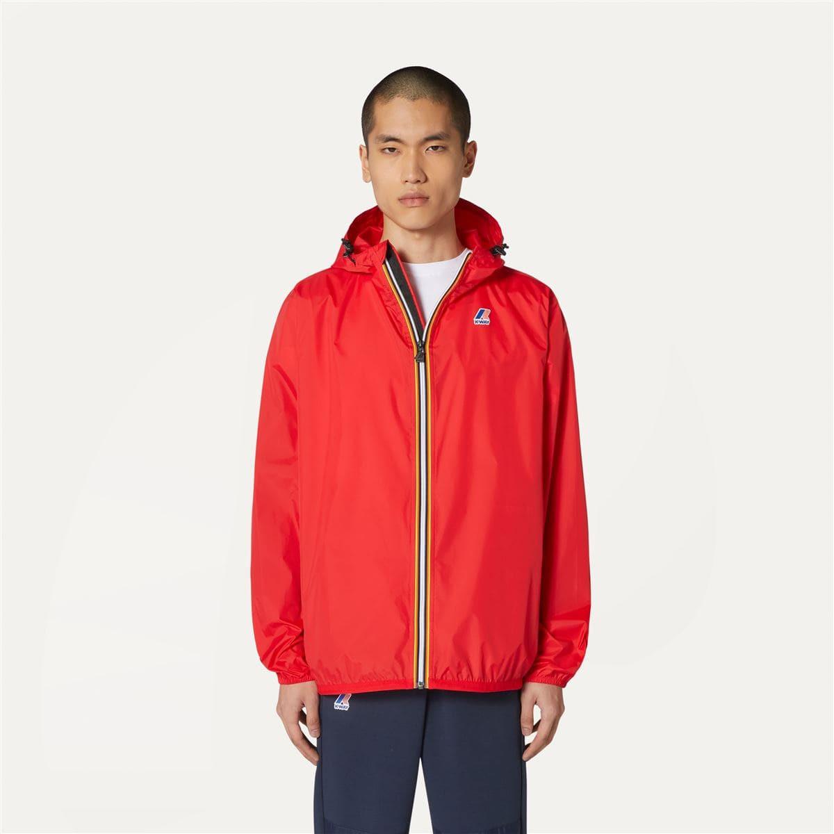 K-Way Le Vrai 3.0 Claude Windbreaker - Red