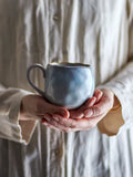 Estella - Set of 6 Cups - Blue - Stoneware