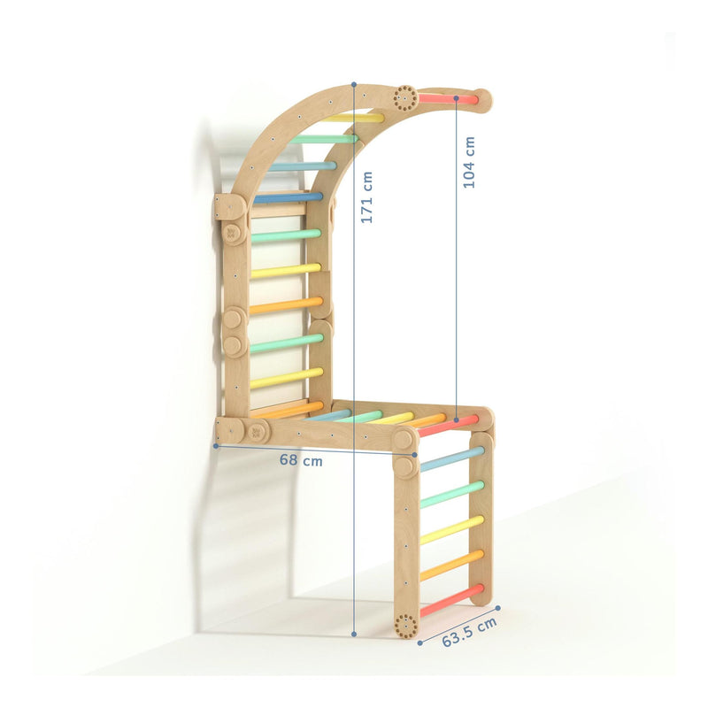 Grand Mur D'Escalade Inclinable – Mur Suédois
