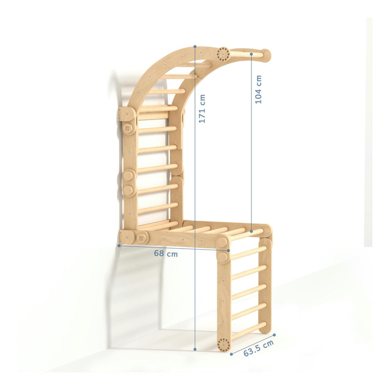 Grand Mur D'Escalade Inclinable – Mur Suédois