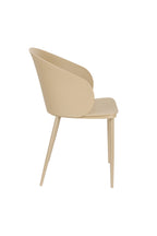 Gigi All - Dining Chair - Polypropylene Plastic - Beige/White