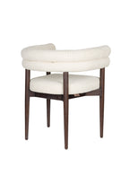 Sela - Dining Chair - Fabric - White/Off-White